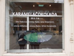 Fotografija sa izložbe (Beograd, Galerija FLU)