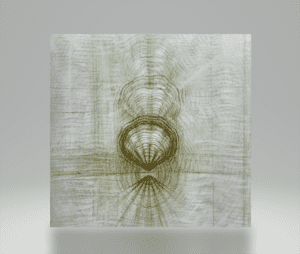 "UNUTRAŠNJI PRAVAC“ 20x20, 20x20, 20x20, pastel na papiru