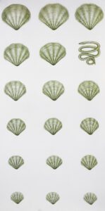 "RITAM" 100x50cm(x2), ugljen i pastel na papiru, (diptih)