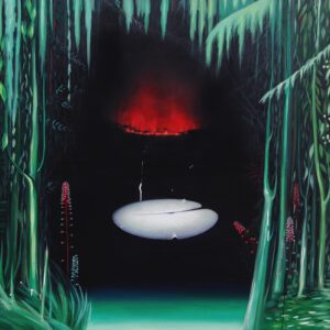 "IŠČEKIVANJE" 140x140cm, ulje na platnu