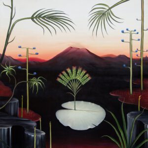 "JOŠ DALJE" 150x150cm, ulje na platnu