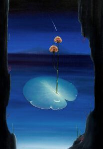 "PAD" 100x70cm, ulje na platnu