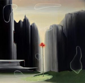 "LIČNI MEHURI" 140x140cm, ulje na platnu