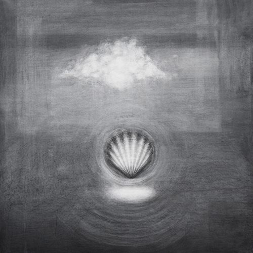 "UNUTRAŠNJI PROSTOR" 100x100cm, ugljen na papiru