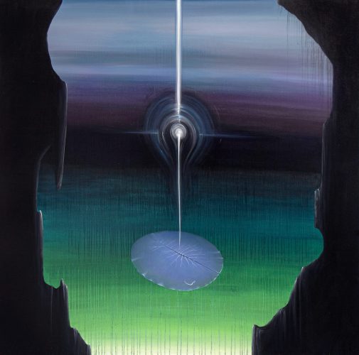 "ČUVAR" 150x150cm, ulje na platnu